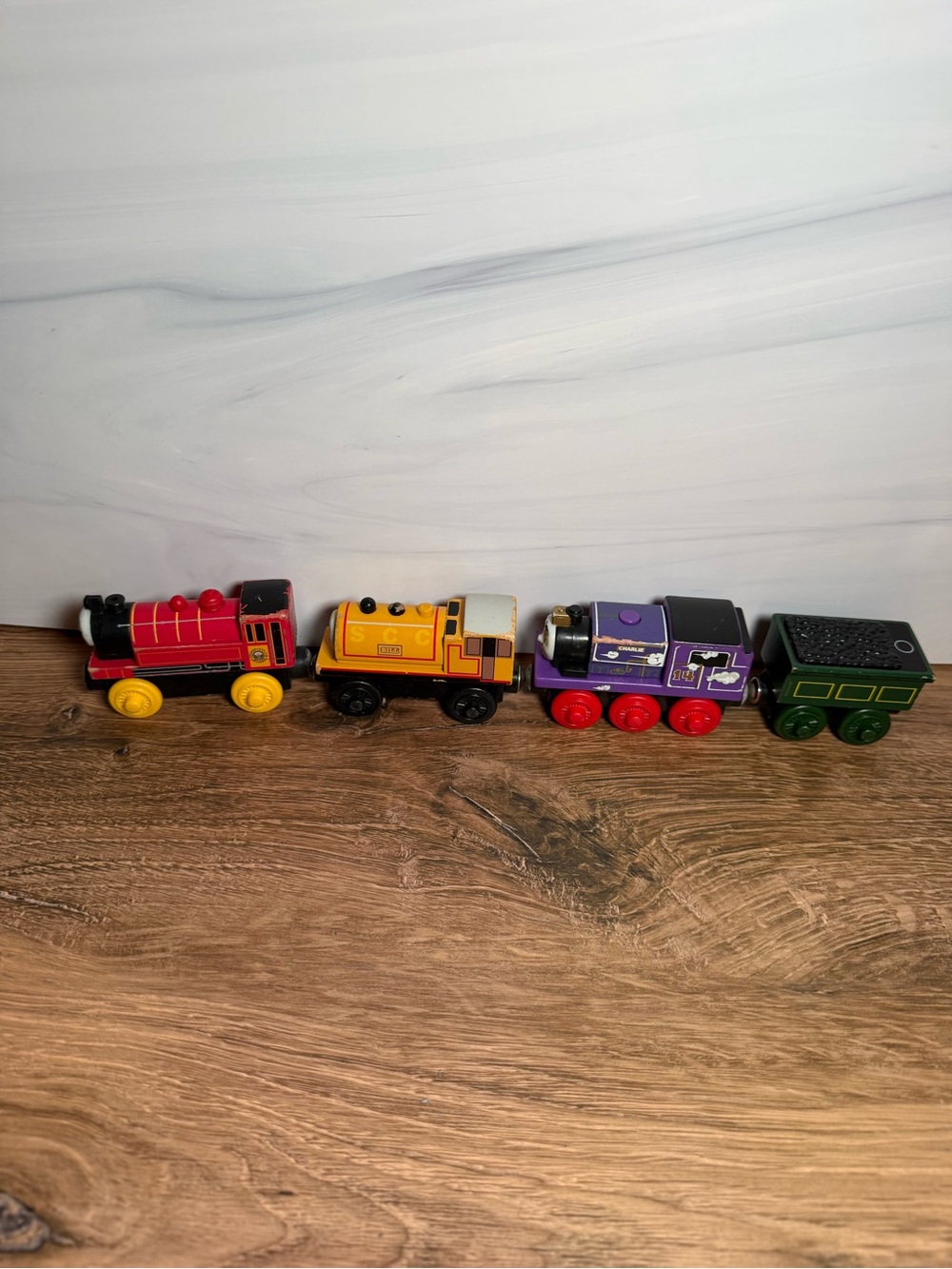 Thomas & Friends Wooden Railway Train Lot Victor Bill Charlie Tender - Picture 3 of 7